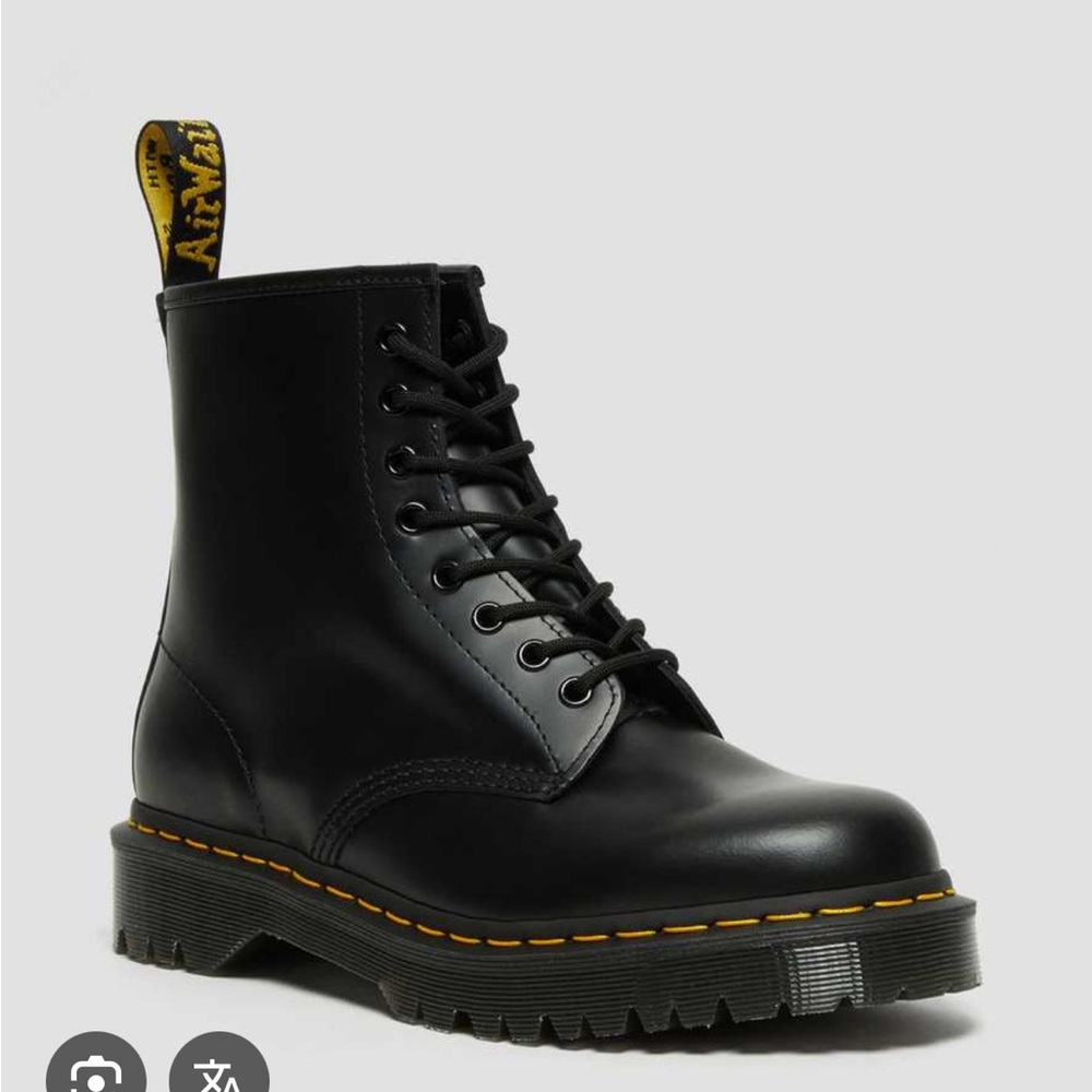 1460 BEX SMOOTH LEATHER LACE UP BOOTS